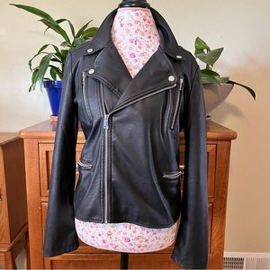 Elizabeth and James Vegan-Leather Jacket